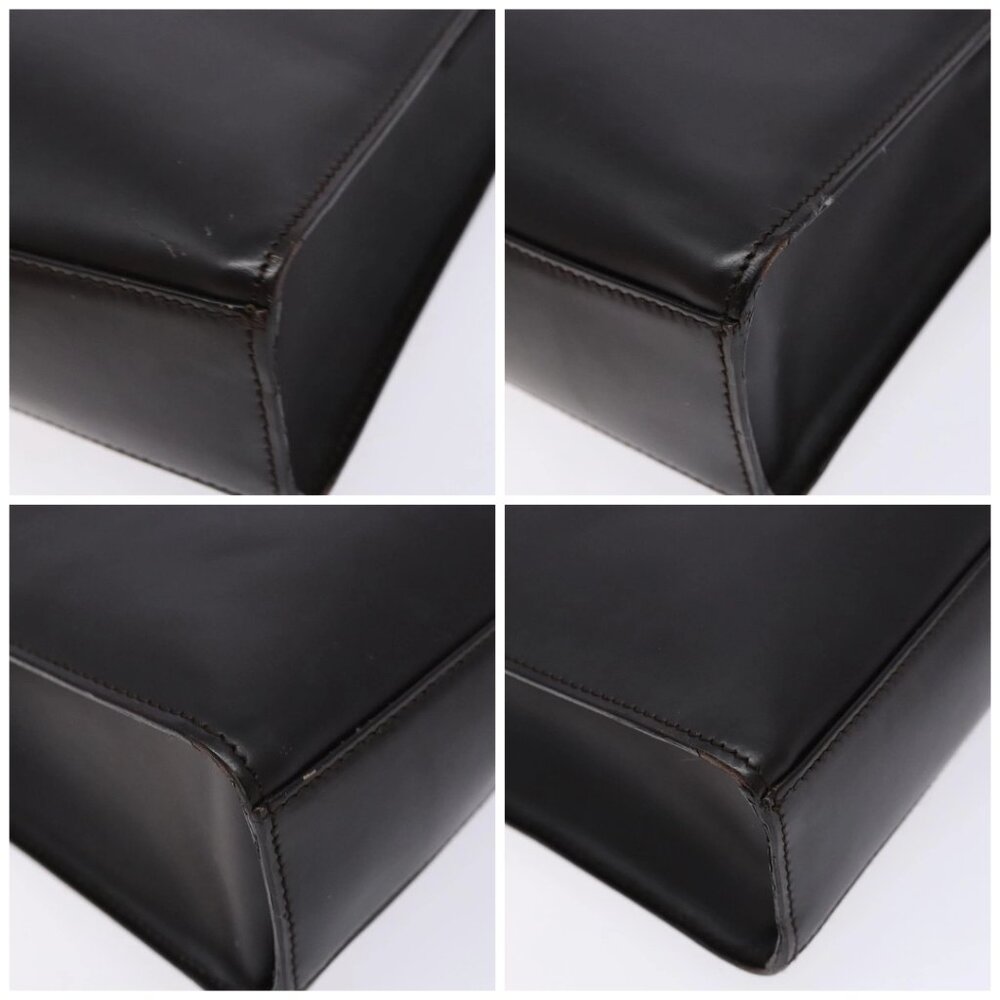GUCCI Shoulder Bag Patent leather Dark Brown - Picture 16 of 16